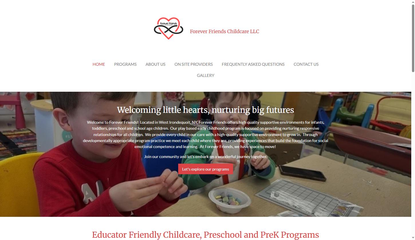 Forever Friends' original DIY-builder website